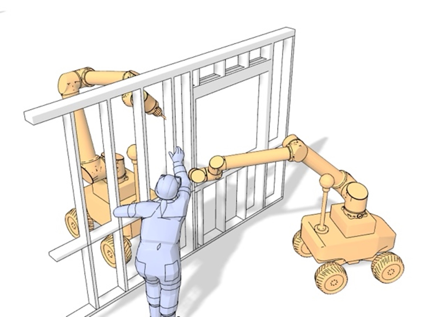 Collaborative Robots For Resource-Adaptive Timber Construction Using Variable, Out-Of-Grade Timber Feedstocks