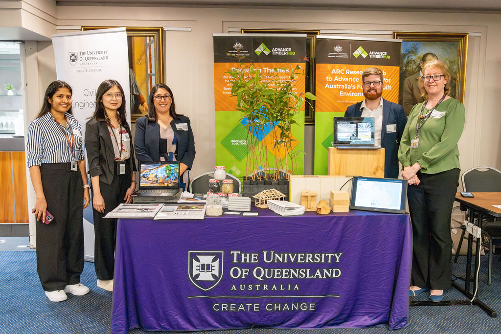 ARC Advance Timber Hub Showcases Research at Queensland Parliament House